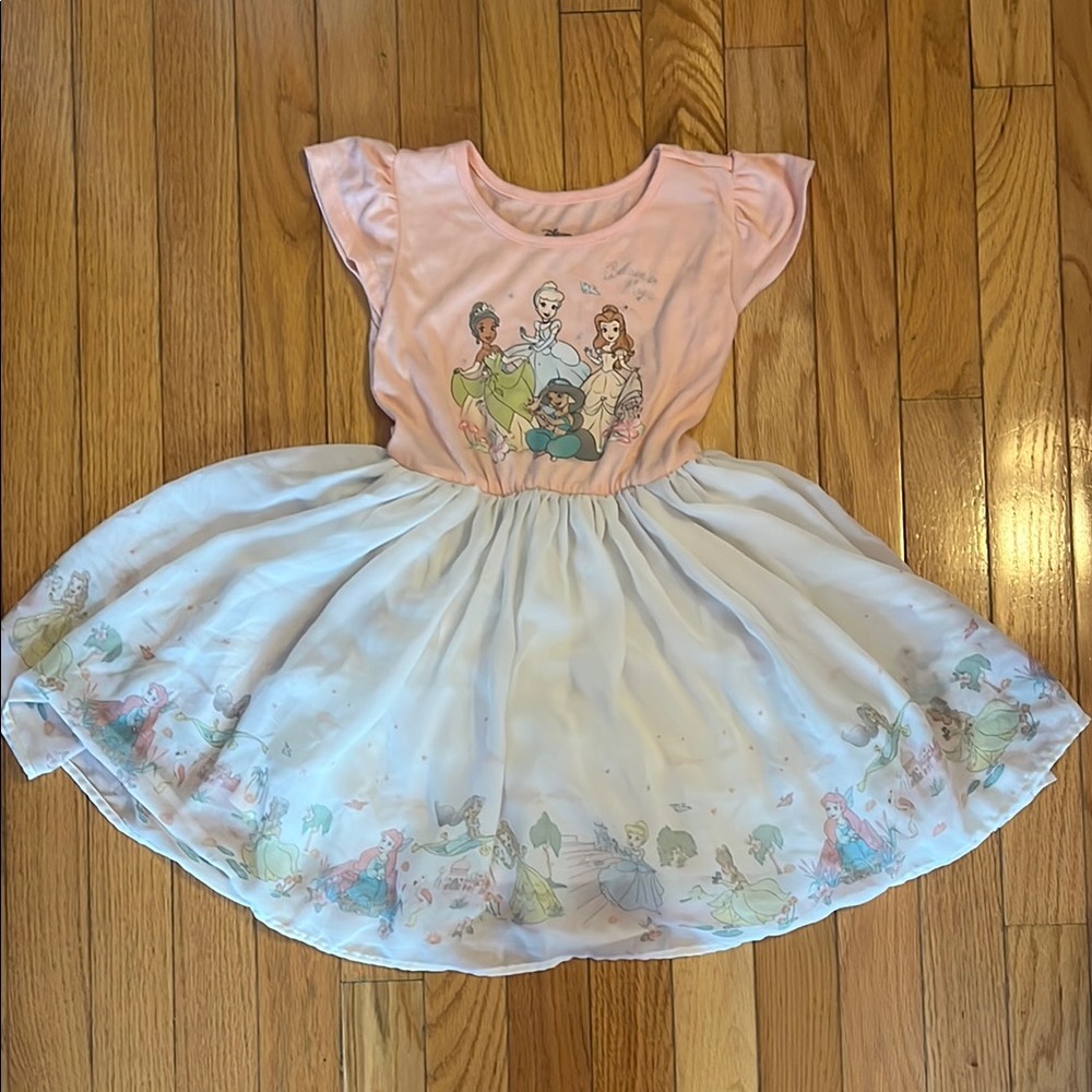Disney Pink and White Princess Dress